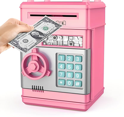 Kids Electronic Piggy Bank with Password Lock and Coin Slot