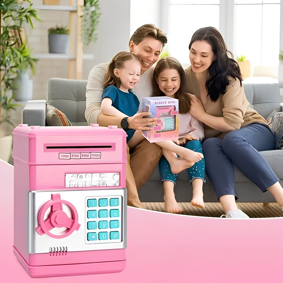 Kids Electronic Piggy Bank with Password Lock and Coin Slot