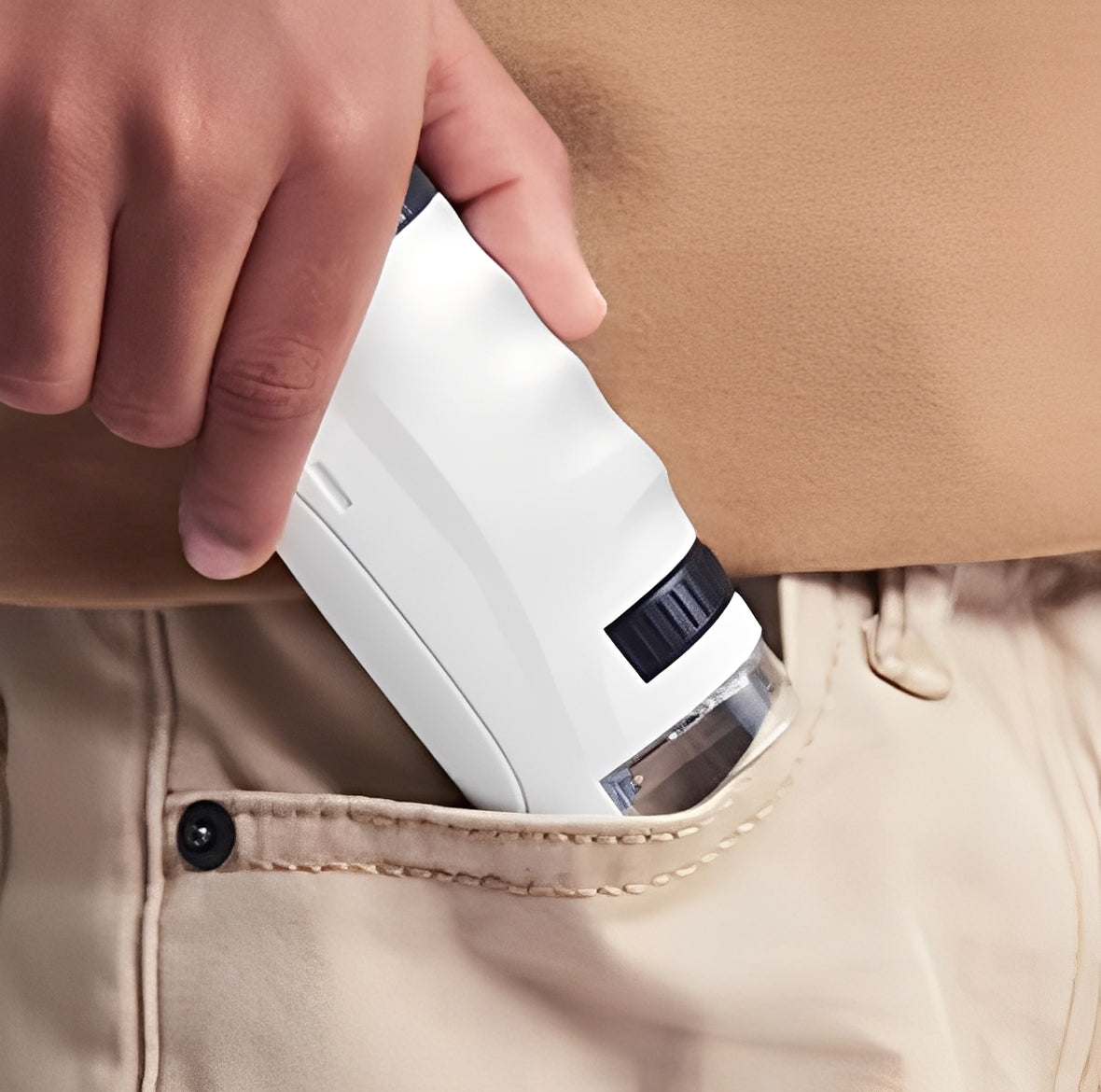 Portable Mini Microscope for Kids with LED and Zoom Range