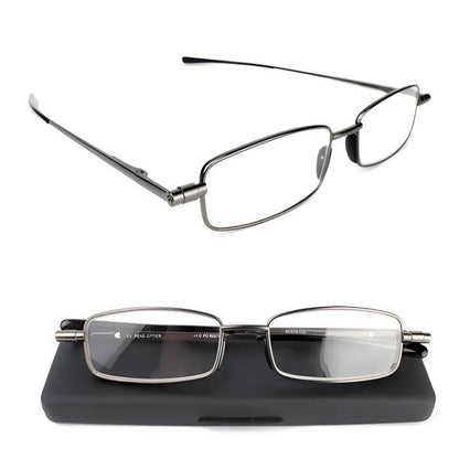 Folding Close Work Eyewear with Stainless Steel Frame