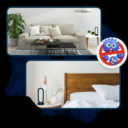 UV-C Light Bulb with Timer Control for Bed Bug Concern Areas