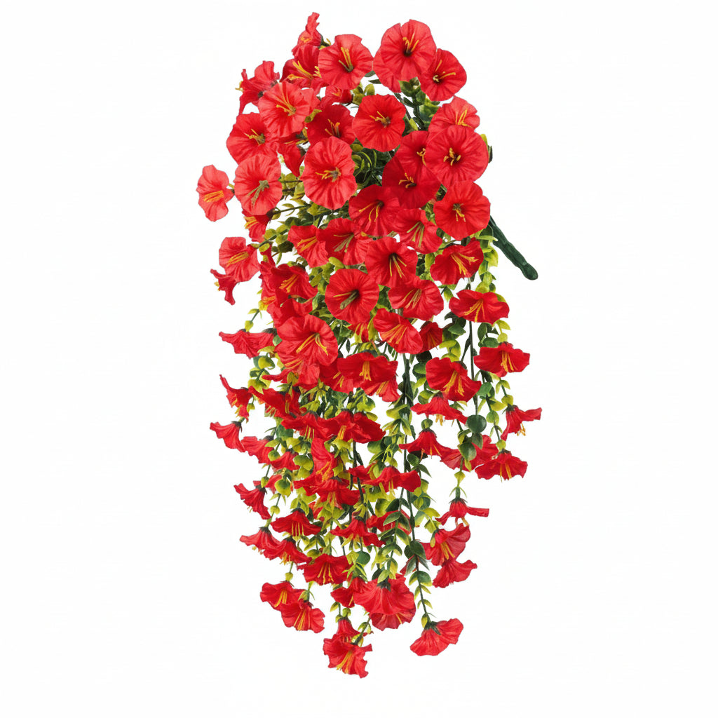 Artificial Morning Glory Flower Decor for Hanging Decoration