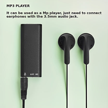 Mini Digital Voice Recorder with Sound Activation