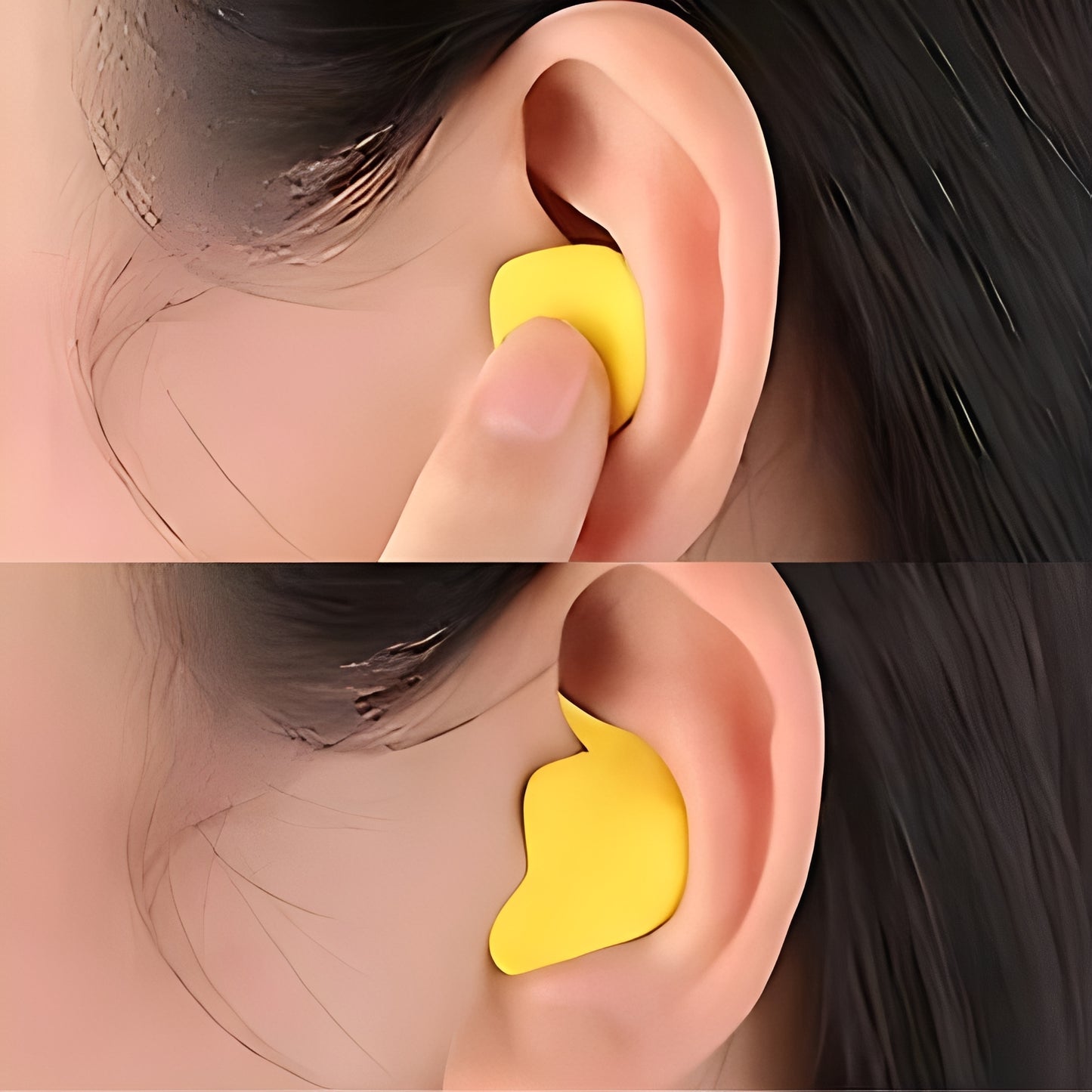 Reusable Moldable Earplugs with Silicone Material