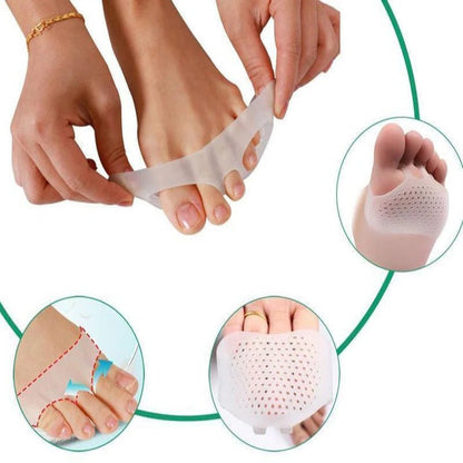 Reusable Gel Forefoot Pads, Set of 2
