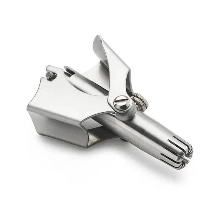 Manual Stainless Steel Nose and Ear Hair Trimmer