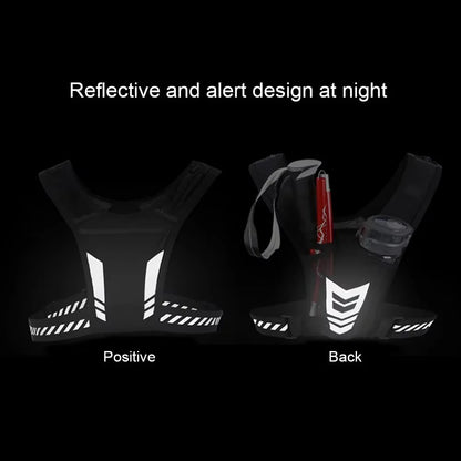 Adjustable Running Vest with Phone Holder and Storage
