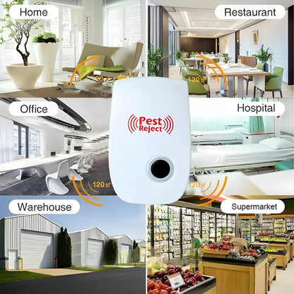 Ultrasonic Pest Deterrent Device with Frequency Conversion Technology