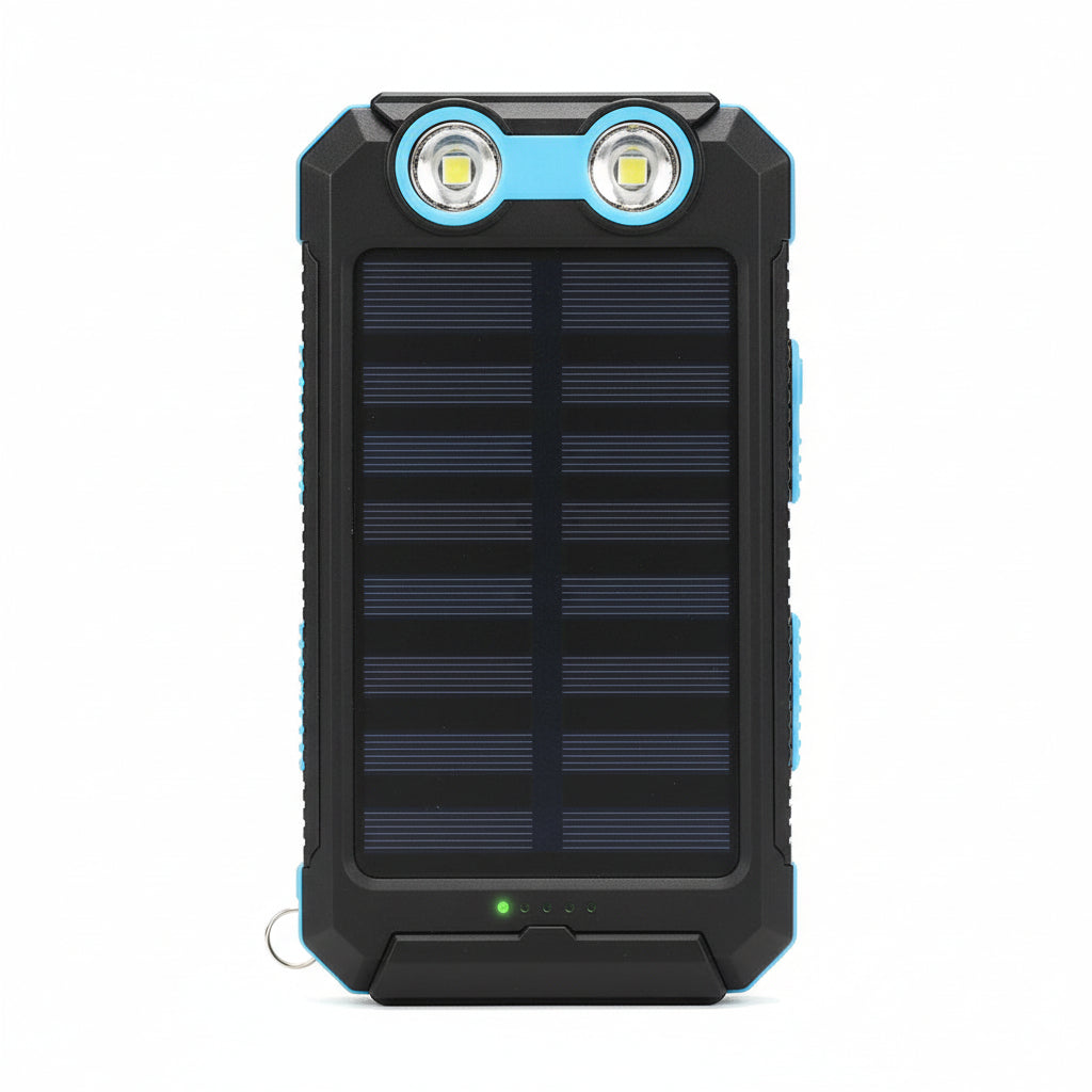 Portable 30,000mAh Solar USB Power Bank