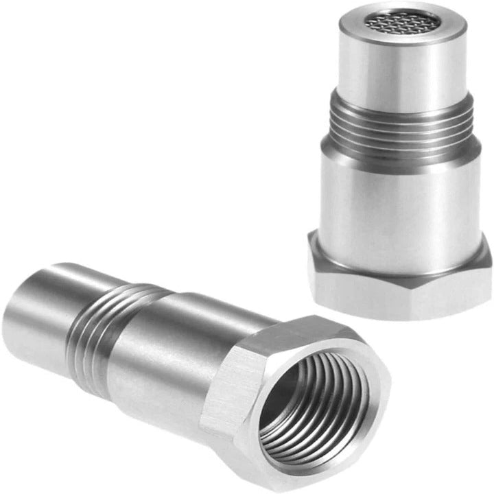 O2 Sensor Adapter M18 × 1.5 with Mini Converter, Set of 2