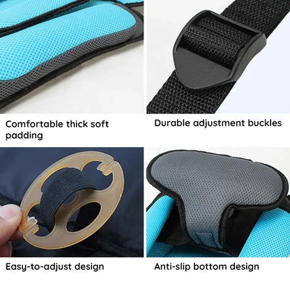 Vehicle Cushion Seat for Children with Strap System