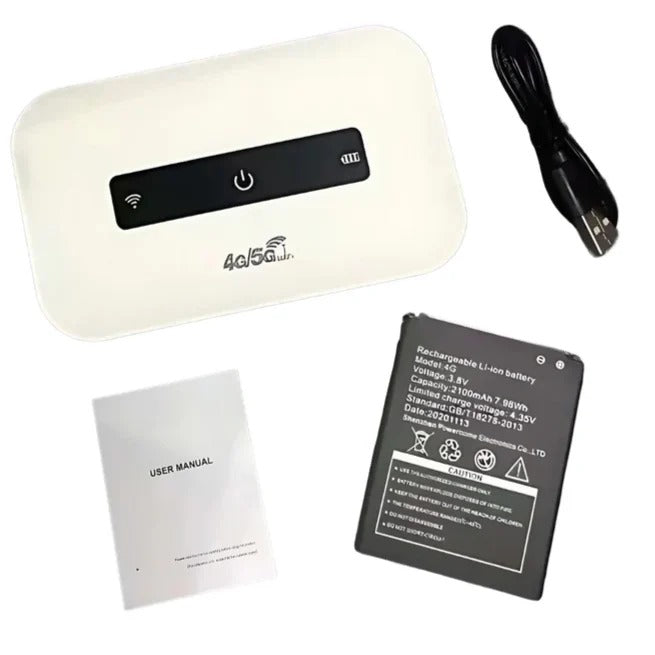 Portable Wireless Wi-Fi Hotspot with 4G LTE Connectivity