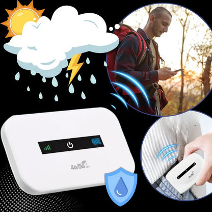Portable Wireless Wi-Fi Hotspot with 4G LTE Connectivity
