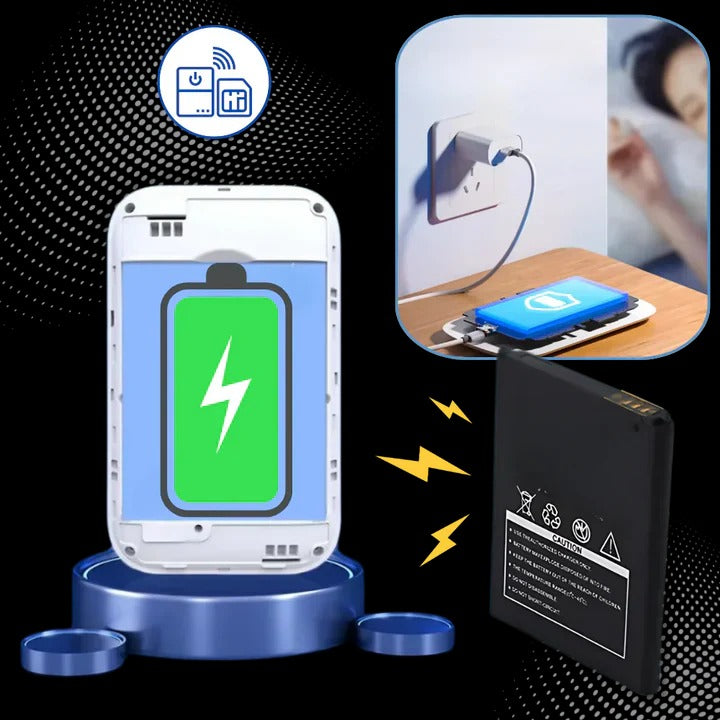 Portable Wireless Wi-Fi Hotspot with 4G LTE Connectivity