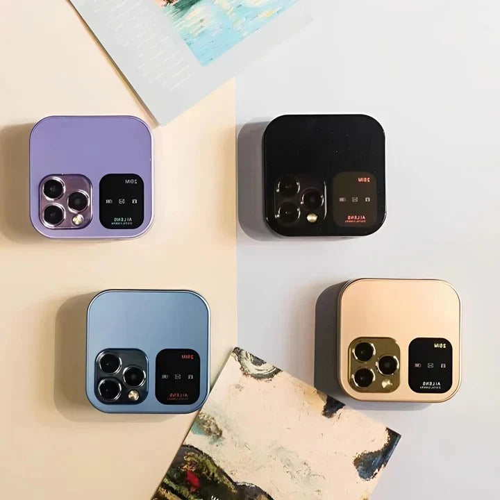 Portable Foldable Phone with Dual SIM and Bluetooth