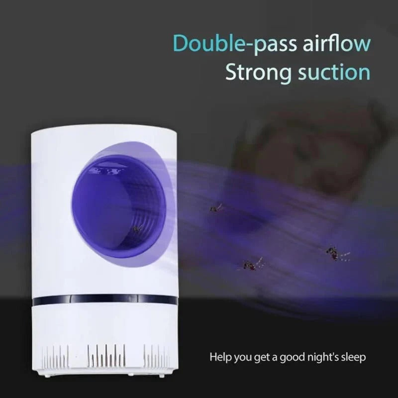 USB Powered Insect Trap with UV Light and Removable Tray