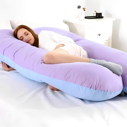 Full Length Body Pillow with U Shaped Design