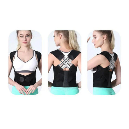 Unisex Posture Support Brace with Adjustable Shoulder Straps