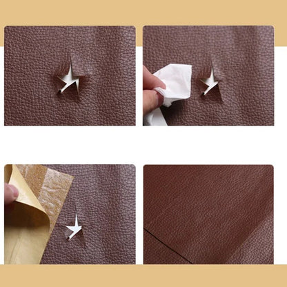 Self Adhesive PU Leather Repair Patch for Sofa and Upholstery