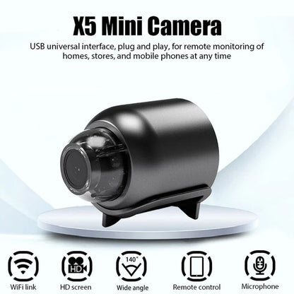 USB Powered Mini WiFi Camera with Wide Angle Lens