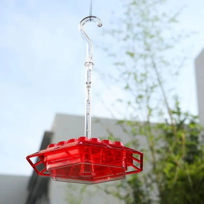Hanging Hummingbird Feeder with Ant Moat Design