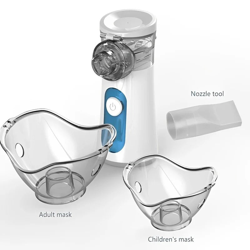 Portable Handheld Nebulizer with Dual Mist Modes