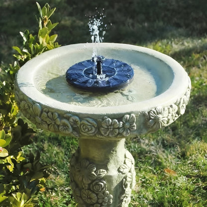 Floating Solar Water Fountain for Bird Baths and Ponds