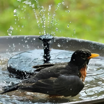 Floating Solar Water Fountain for Bird Baths and Ponds