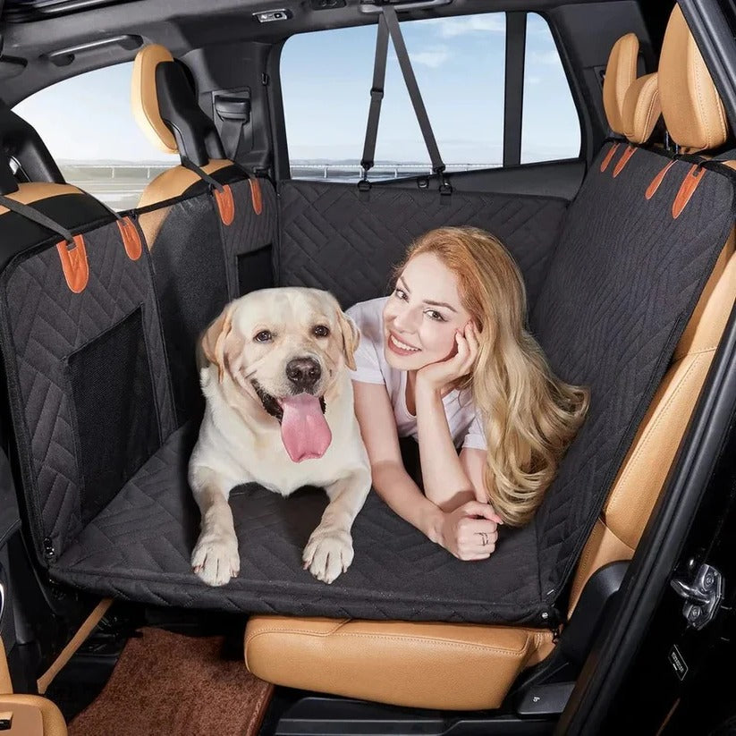 Dog Car Seat Extender with Non Slip Surface and Solid Internal Board