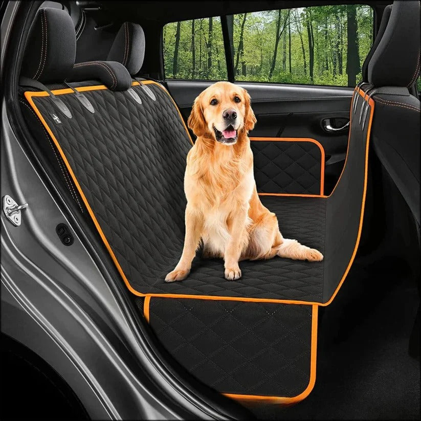Dog Car Seat Extender with Non Slip Surface and Solid Internal Board