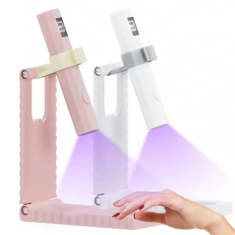 Portable UV Nail Light with Rechargeable Battery