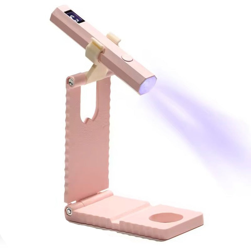 Portable UV Nail Light with Rechargeable Battery