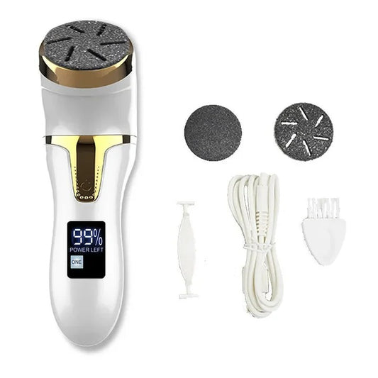 Rechargeable Electric Foot Callus Shaver with Dual Speed Settings