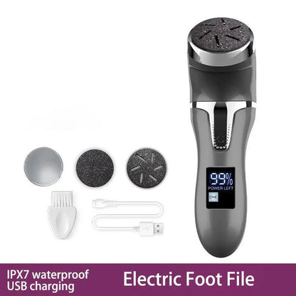 Rechargeable Electric Foot Callus Shaver with Dual Speed Settings