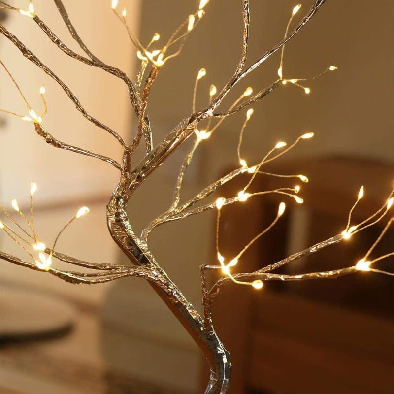 Spirit Tree Table Lamp with Warm White LED Illumination