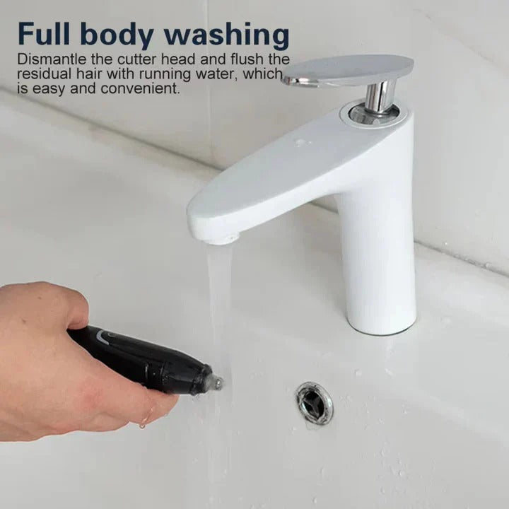 Nose and Ear Hair Trimmer with Rechargeable