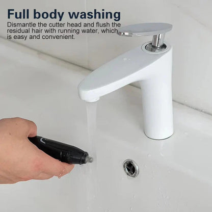 Nose and Ear Hair Trimmer with Rechargeable