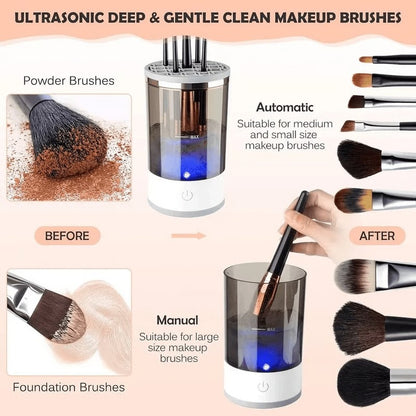 Electric Makeup Brush Cleaning Machine with Deep Clean Technology