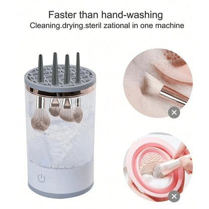 Electric Makeup Brush Cleaning Machine with Deep Clean Technology