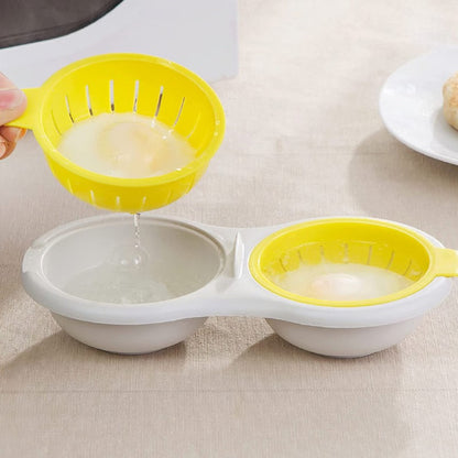 Rapid Microwave Egg Cooker for Poached and Scrambled Eggs