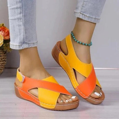 Casual Slip On Slides with Contoured Footbed and Textured Sole