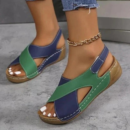 Casual Slip On Slides with Contoured Footbed and Textured Sole