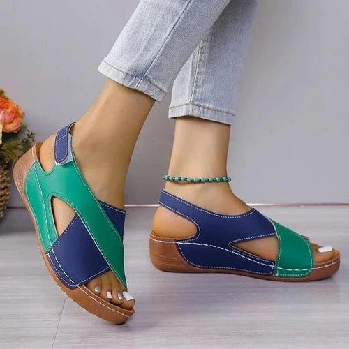 Casual Slip On Slides with Contoured Footbed and Textured Sole