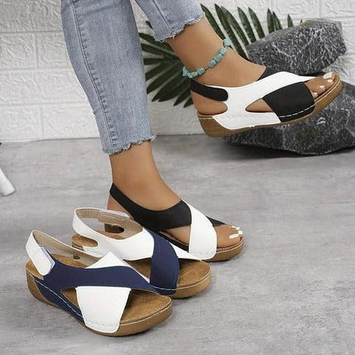 Casual Slip On Slides with Contoured Footbed and Textured Sole