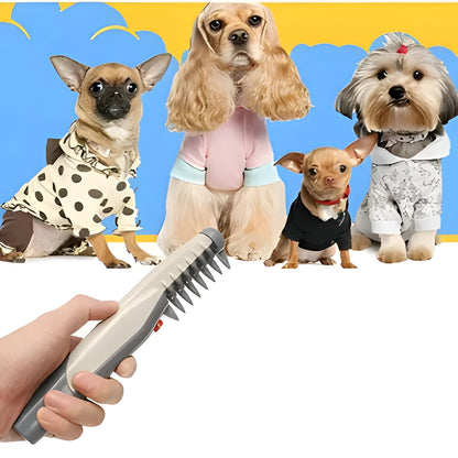 Pet Grooming Brush for Detangling and Coat Maintenance