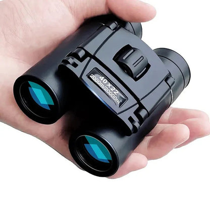 Foldable 40×22 Binoculars with Central Focus