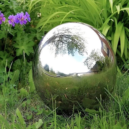 Stainless Steel Reflective Gazing Globes for Garden and Patio Decor