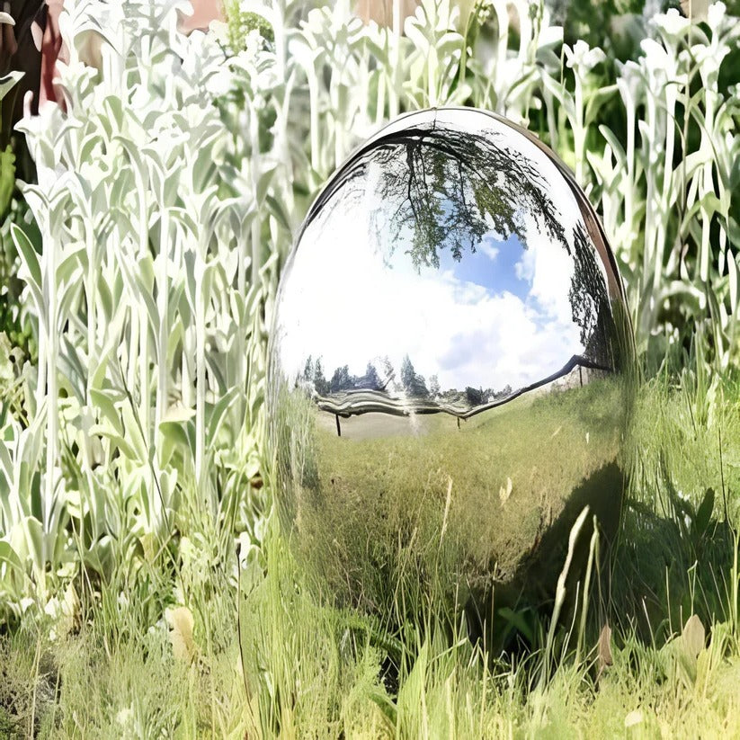 Stainless Steel Reflective Gazing Globes for Garden and Patio Decor