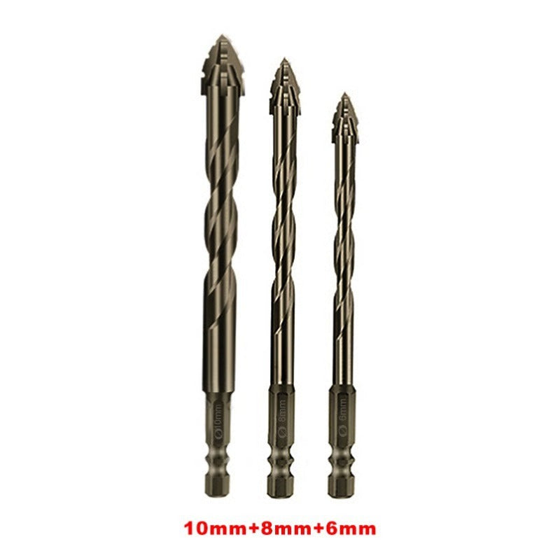 Heavy Duty Dry Drilling Eccentric Bit with Four-Edge Serrated Technology
