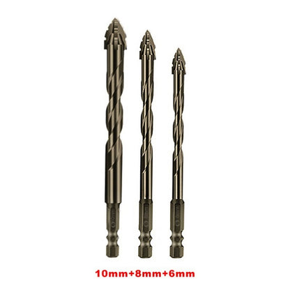 Heavy Duty Dry Drilling Eccentric Bit with Four-Edge Serrated Technology